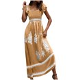 thumbnail image 2 of Styesk Robes pour Femmes Dames Décontractées Style Vacances Robe Imprimée Robe de Plage, 2 of 8