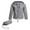 Grey, variant on TheFound Packable Rain Jacket Hooded Windbreaker with Adjustable Drawstring
