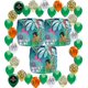 thumbnail image 1 of Paquete de decoración de globos de suministros de fiesta de cumpleaños de libro de la selva de marcas combinadas Combined Brands 632030031657, 1 of 1