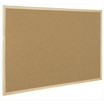 Mastervision Cork Bulletin Board 23-39/64"W MC040014231