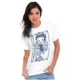 thumbnail image 3 of Betty Boop Floral Paisley Bandana Short Sleeve Women's Graphic Tee Brisco Brands S, 3 of 5