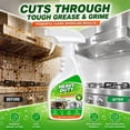 thumbnail image 4 of MMJ Heavy Duty Kitchen Degreaser Spray Lemon Scented All Purpose Grease Cleaner Stovetop Range Hood Oven 120ml, 4 of 7