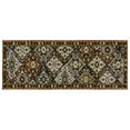 thumbnail image 2 of Oriental Weavers Andorra Area Rug - 2408A - 2'6" x 12' - in Red/ Multi - Vintage Inspired, Stain Resistant, Family and Pet Friendly , Entryway, Hallway Runner Rug, 2 of 4