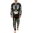Derek Heart GlowInTheDark Skeleton Matching Halloween Family Pajama