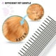 thumbnail image 3 of Peine desenredante para mascotas con dientes de acero inoxidable, 3 of 9
