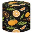 thumbnail image 1 of Pressure Cooker Dust Cover Pressure Cooker Cover Air Fryer Cover Pressure Kitchen Appliance Covers with Top Handle and Accessories Pockets Home Decor, Orange, 1 of 4