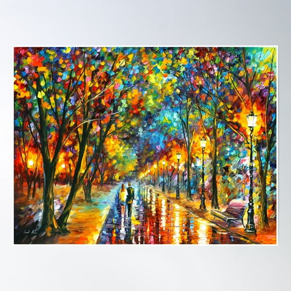 When The Drems Came True - Leonid Afremov Poster Wall Art, Modern Wall Decor, 8x12 UNFRAMED