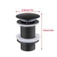 thumbnail image 4 of Naiovety RecabLeght Pop-Up BASIN SINK Filter Drain Device Hair Catcher Sink Colador BAÑO COCINA ACCESSORI Bath Waste Stopper Suministros de limpieza para el hogar aleación sin rebosadero Naiovety HA006532-02, 4 of 6