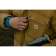 thumbnail image 2 of Carhartt Men's Nylon Insulated Midweight Brown Color Montana Jacket, Size: 2XL, 2 of 4