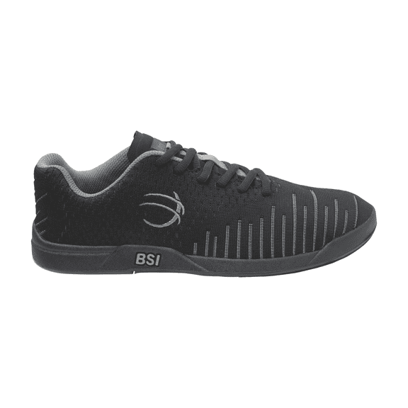 BSI Men's Sport Bowling Shoes Black/Charcoal - 11.5