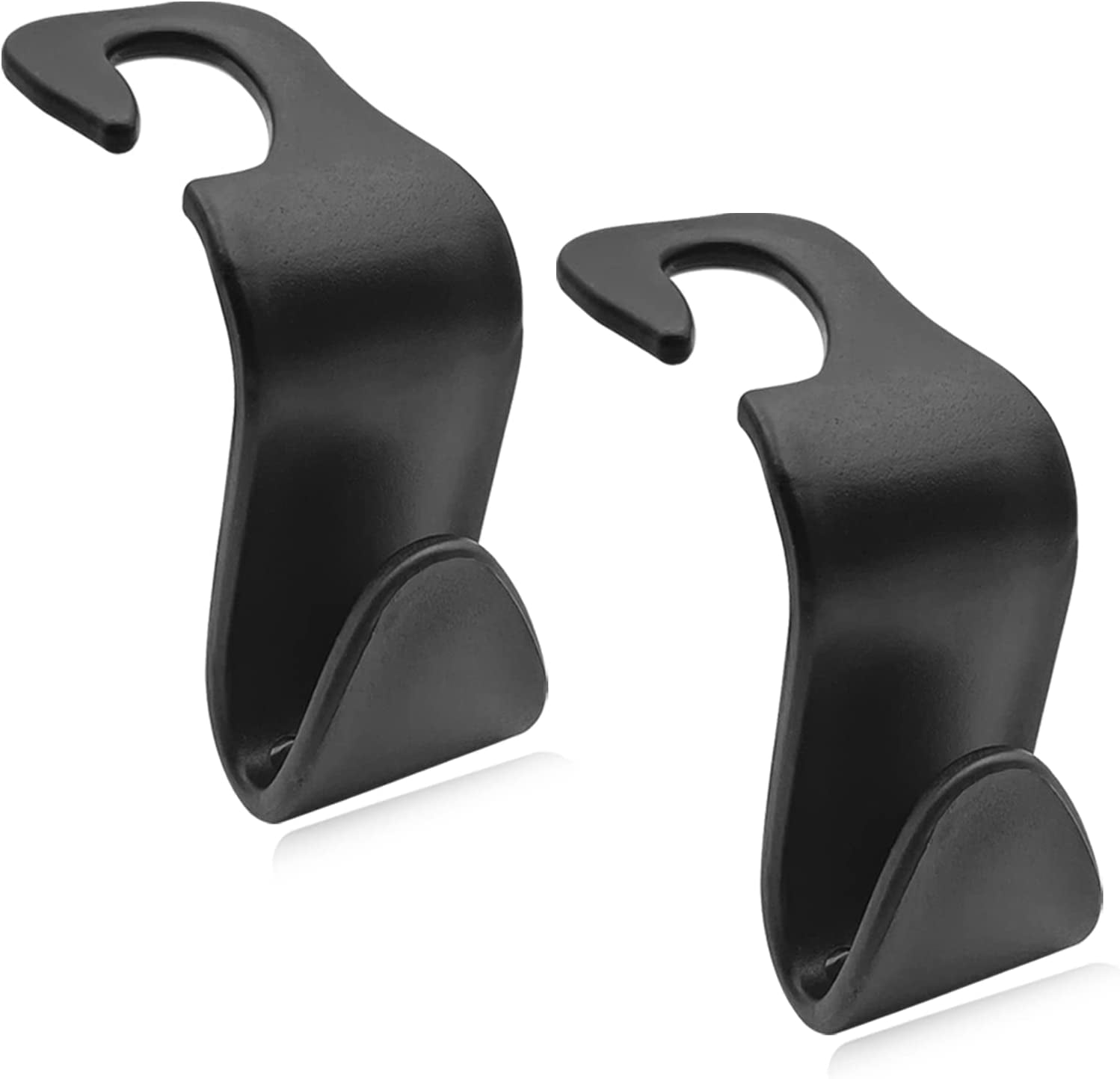 2PCS Car Seat Headrest Hooks, Universal Black Car Seat Hooks, Car Interior  Accessories, Can Hang Clothes, Umbrella, Backpack, Suitable for Most Cars 