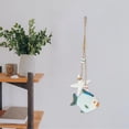 thumbnail image 4 of OULII Vintage Nautical Buoy Hanging Pendants Rustic Wooden Style 1Pack, 4 of 7