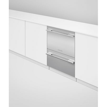 Fisher & Paykel - 24" Top Control Built-In Dishwasher - Custom Panel Ready - Custom Panel Ready