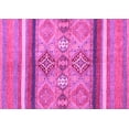 thumbnail image 1 of Ahgly Company Indoor Rectangle Abstract Pink Modern Area Rugs, 5' x 7', 1 of 4