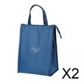 thumbnail image 1 of Bolsas de almuerzo para picnic,Bolsa de mano más fresca para mujer, aislada, térmica portátil de tela Oxford,Bolsas de almuerzo para picnic con forro suave portátil,Caja de, 1 of 9