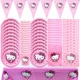 thumbnail image 2 of Suministros para fiestas de niñas con temática de Hello Kitty, vasos de papel, platos, manteles, pancartas para fiestas de cumpleaños infantiles, decoración para bodas, globos, 2 of 5