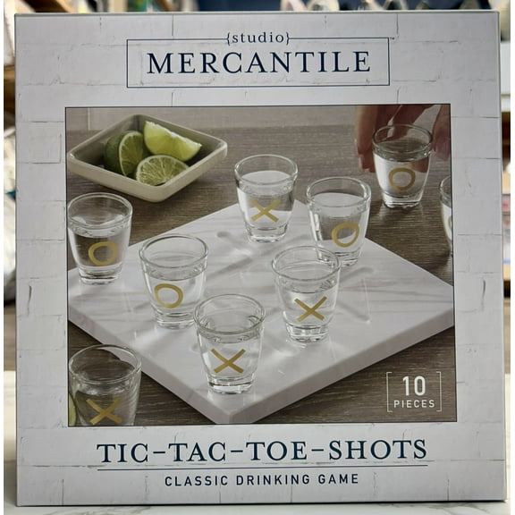 TIC-TAC-TOE SHOTS CLASSIC DRINKING GAME