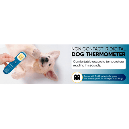 PetMedics - Digital Non-Contact Dog Thermometer - Blue