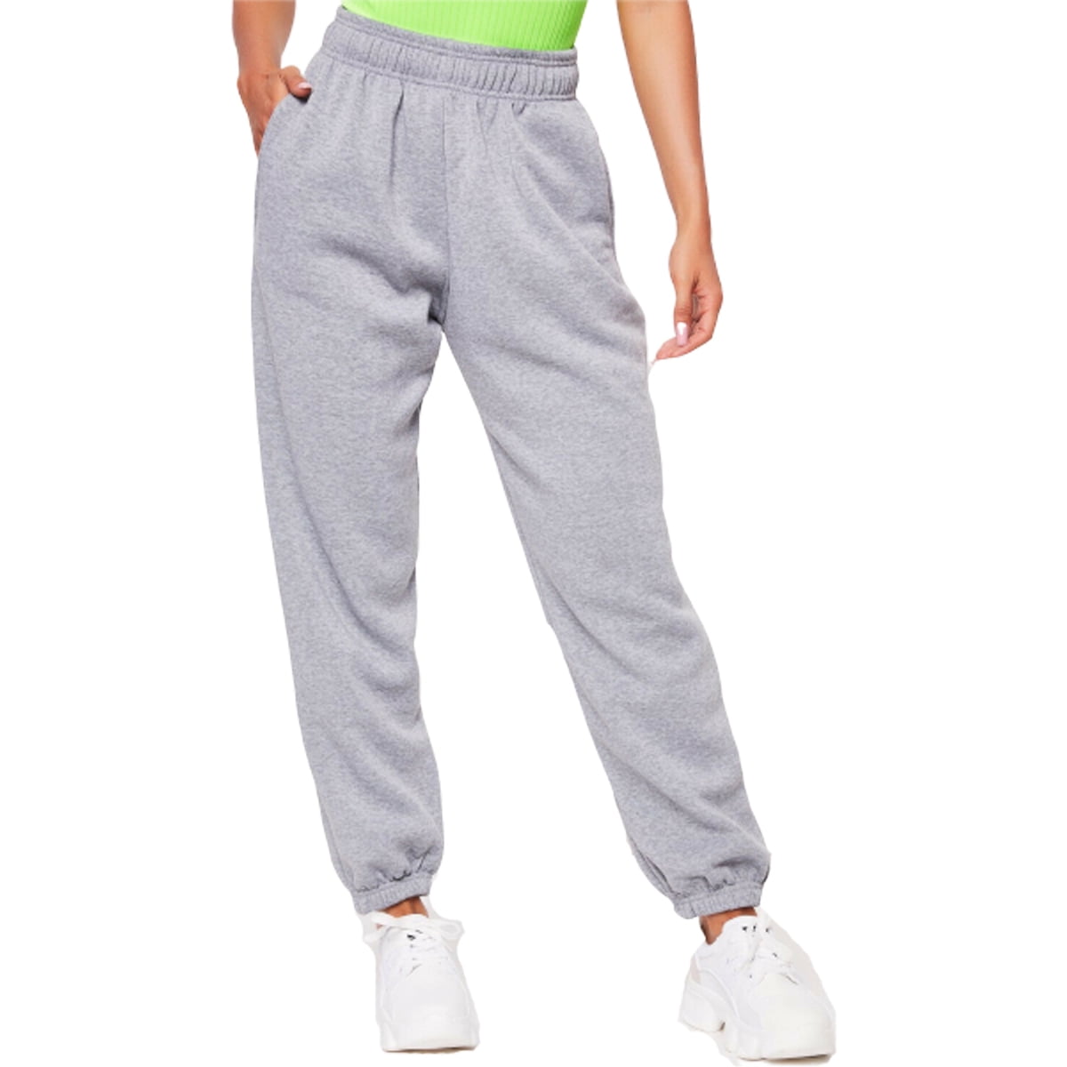 oversized grey sweats