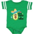 thumbnail image 3 of Inktastic Happy Cinco de Mayo Avocado in Sombrero Boys or Girls Baby Bodysuit, 3 of 5
