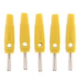 thumbnail image 2 of Adaptador De Conectores De Conector Banana Del Cable De De 5 Piezas De 4 Mm amarillo, 2 of 7