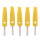 thumbnail image 2 of Adaptador De Conectores De Conector Banana Del Cable De De 5 Piezas De 4 Mm amarillo, 2 of 7