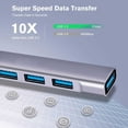thumbnail image 3 of USB-C Adapter for TCL NxtPaper 11/Tab 11 - 4-in-1 Hub USB-A USB-C to USB-A Converter USB Splitter, 3 of 5