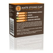 Beard Guyz Matte Styling Clay for All Hair Types, All-Day Hold, 3 oz