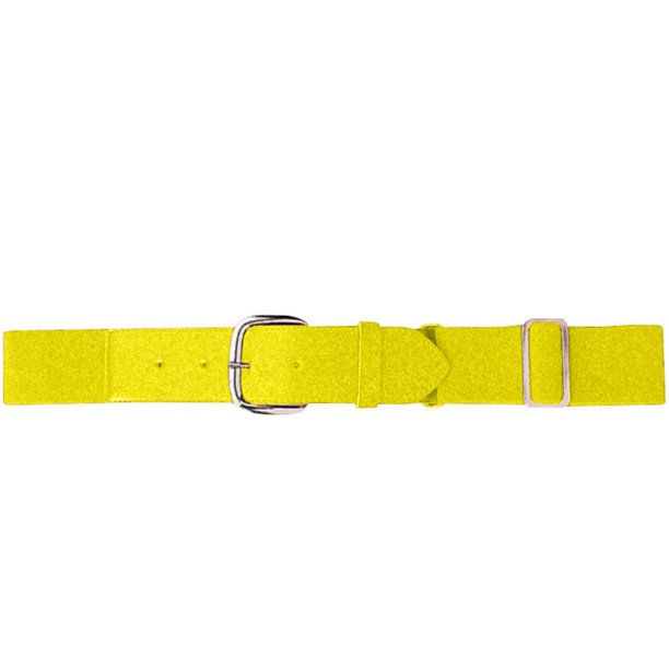 Augusta Sportswear Boy's Elastic Baseball Belt, Power Yellow, One Size