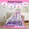 thumbnail image 4 of LHSHID Gifts for 15 Year Old Daughter Birthday Gifts for 15 Year Old Daughter Sweet 15 Year Old Daughter Gift Ideas 15th Daughter Gifts from Mom 15th Daughter Christmas Throw Blanket 50"x60", 4 of 6