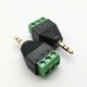 thumbnail image 2 of 3,5-mm-Klinkenstecker auf Schraubklemmenblock-Adapter, 3-poliger lötfreier Reparaturadapter für Aux-Kabel, Stereooverkabelung und IR-Verlängerungskabel, 3,5-mm-TRS-Stereo-Klinkenstecker, 2 S TUNC Sencillez, 2 of 5