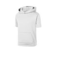 thumbnail image 3 of Sport-Tek Ã‚Â® Youth Sport-Wick Ã‚Â® Fleece Short Sleeve Hooded Pullover. YST251, 3 of 4