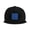 Black, variant on Flat Bill Snapback Hats for Men Women Ice Hockey Hip Hop Style Plain Baseball Cap Navy Blue