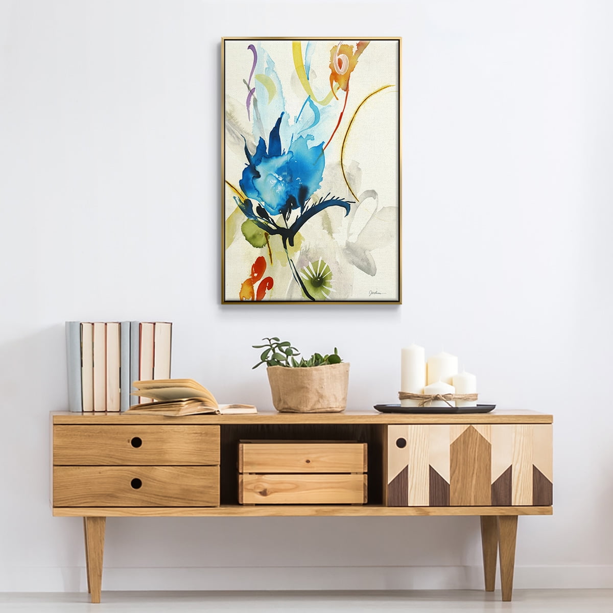 Local Color I Framed Premium Gallery Wrapped Canvas - Ready to Hang