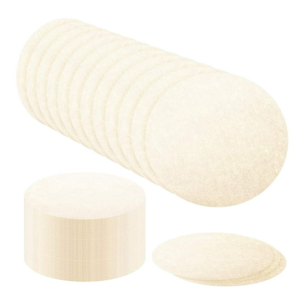 500 Pcs Replacement Paper Filters Round Coffee Maker Filters Disposable