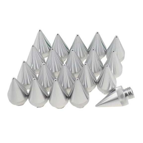 Applies to Universal Aluminum Extended Tuner Wheels Spikes Spear Rims Lug Nuts Racing JDM Style Car Styling Tunning 20pcs/set