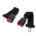 thumbnail image 4 of 2x Universal 14" Car Truck Seat Seatbelt Safety Belt Extender Extension w/Buckle, 4 of 5