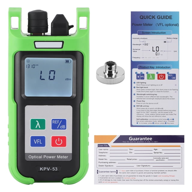 Medidor de potencia óptica Jadeshay KPV-53 ABS