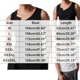 thumbnail image 3 of FRSASU Men's Wide Strap Tank Top, Sleeveless Knit Ribbed Muscle Slim Fit Workout Gym Tee Shirts Black, 3 of 5