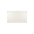 thumbnail image 3 of 5-Inch Mounting Plate for Lighted Address Numbers by LN LUMANUMBERS, Durable Stainless Steel, (For 2 Numbers, Off-White), 3 of 4