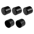 thumbnail image 4 of Uxcell 1.26'' Vinyl Round Caps Cover Screw Thread Protector Rubber Black 5pcs, 4 of 6