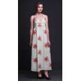 thumbnail image 2 of Bimba Floral Women Printed Sleeveless Long Maxi Strappy Bohemian Beach Dress-XX-Large, 2 of 6