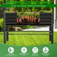 thumbnail image 6 of Raised Garden Bed with Legs, 48×24×32in Large Metal Elevated Raised Planter Box,600lb Capacity with Drainage Holes for Vegetables Lawn Green Flowers, Fruits, Terrace, 6 of 7