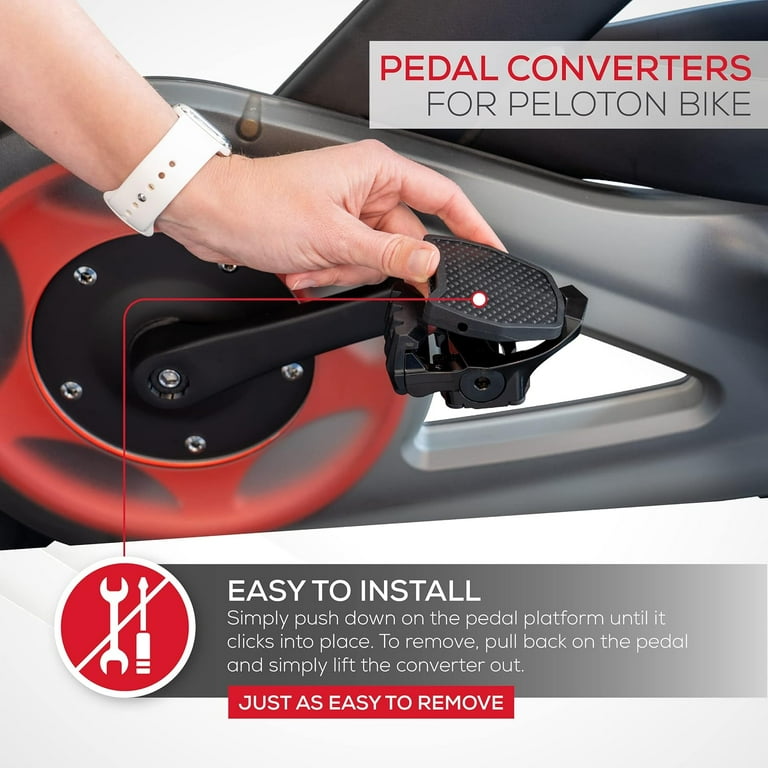 Pedals on peloton bike best sale