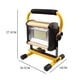 thumbnail image 3 of Foco LED recargable ACTIVE 50 W negro, 3 of 4