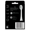 Gleem Electric Toothbrush Replacement Head, Soft, White, 2 Ct