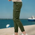 thumbnail image 5 of Zylarhe Casual Pants for Men Men's Casual Pants Casual Sweatpants Jogging Pants Outdoor Pants Pockets Business Casual Trousers for Men, 5 of 9