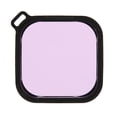 thumbnail image 1 of Dive Housing Filter, High Permeability Coating Waterproof Case Dive Filter Portable  For Action Camera Purple Filter, 1 of 8