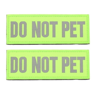 2Pcs dog vest patches Do Not Tags Harness Vest Dog For Dog Harness for