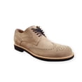 thumbnail image 2 of Tod's Men's Allacciato Shoes Taupe Suede TABACCO CHIARO Wingtip Oxford Shoes (TABACCO CHIARO, 11.5), 2 of 2